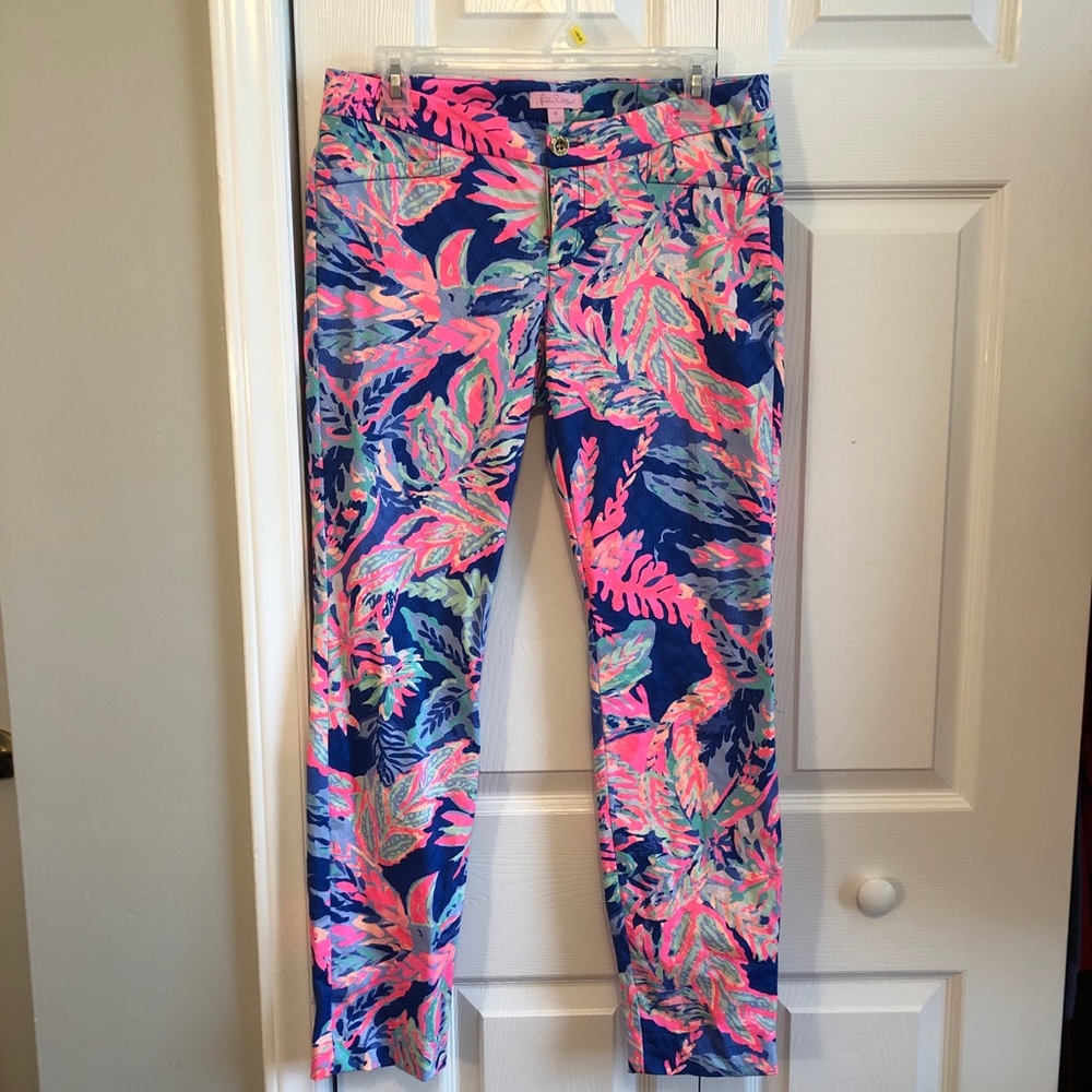 Lilly pulitzer Sunset Safari Kelly Ankle. Sz. 10